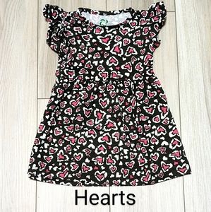 Ruffle Sleeve Cute Cotton Dresses, NWOT, Sizes 12M-3Years Pretty Prints,